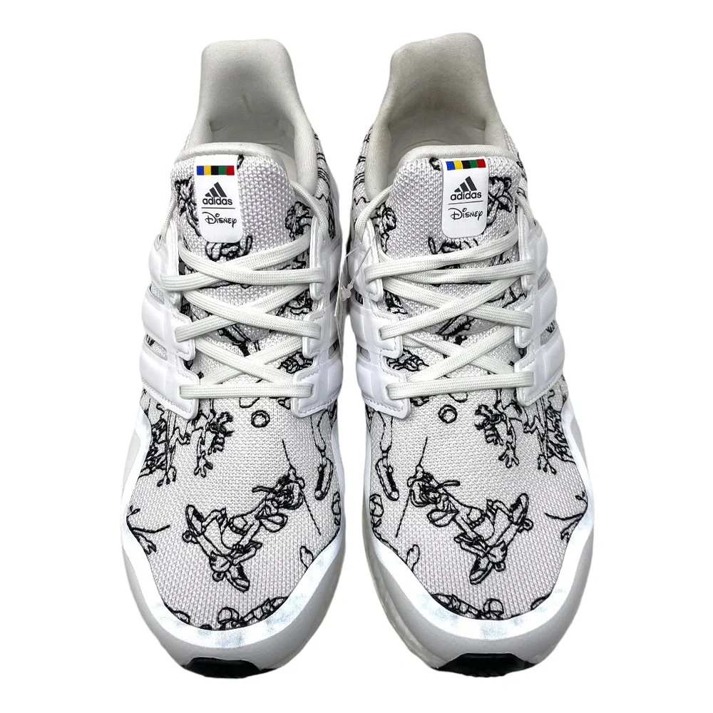 ADIDAS Ultraboost DNA x Disney Sneaker Youth Size 7, Women’s Size 8 in White - Picture 3 of 13
